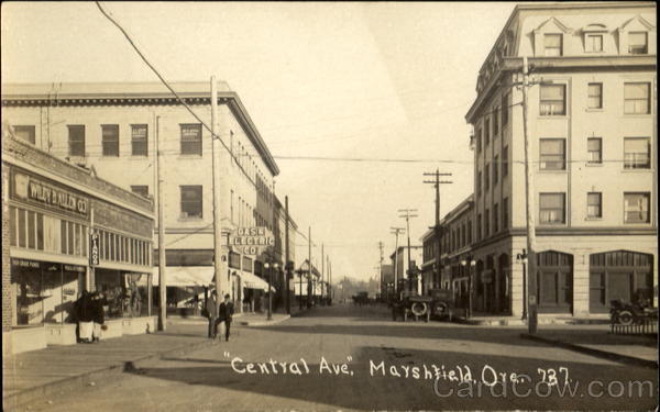 Central Ave, Marshfield Coos Bay Oregon