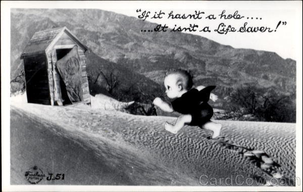 Child Running to Outhouse Outhouses & Bathrooms