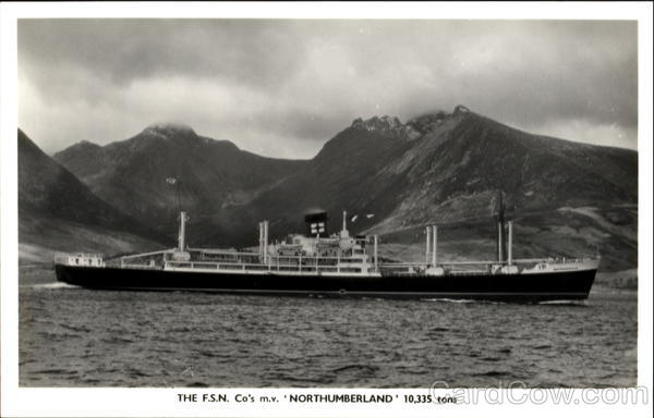 The F. S. N. Co's M. V. Northumberland Boats, Ships