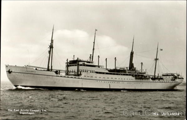M. S. Jutlandia East Asiatic Boats, Ships
