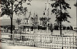 Eastern Railroads And Pullman Co. Exhibit Postcard