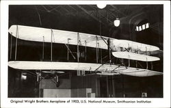 Original Wright Brothers Aeroplane Of 1903, U.S. National Museum Aircraft Postcard Postcard