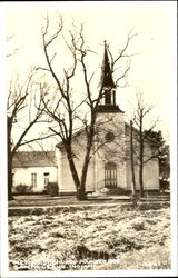 Methodist Church - Founded 1949 Santa Claus, IN Postcard Postcard