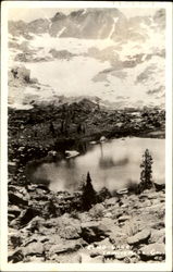 Echo Lake, Trinity Alps Postcard