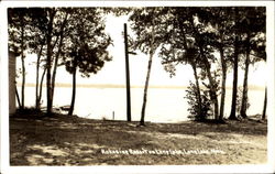 Kokosine Resort On Lone Lake, Lone Lake Scenic, MI Postcard Postcard