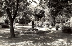 Gateswood Fountain, Okoboji Lake Postcard
