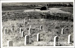 First Stone On Right Denotes Where Gun Custer Fell Montana Postcard Postcard