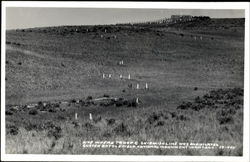Site Where Troop C Skirmishline Was Annihilated Custer, MT Postcard Postcard