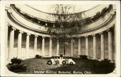 Interior Harding Memorial Postcard
