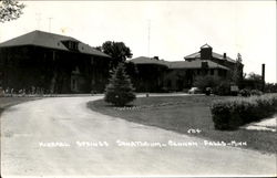 Mineral Springs Sanatorium Postcard