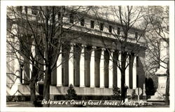 Delaware County Court House Postcard