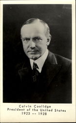 Calvin Coolidge Postcard
