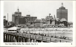 View From Million Dollar Pier Postcard