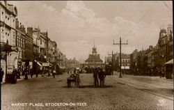 Market Place Postcard