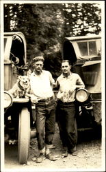 Two Men with Trucks Two Men with Trucks