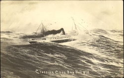 Crossing Coos Bay Bay 878 Postcard
