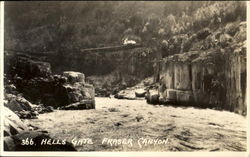 Hells Gate Fraser Canyon Postcard