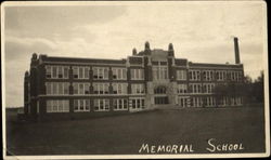 Memorial School Postcard