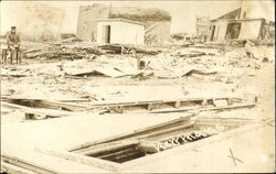 Disaster (Tornado?) Disasters Postcard Postcard