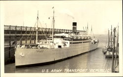 U. S. Army Transport Navy Postcard Postcard