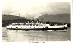 S. S. Princess Elaine Boats, Ships Postcard Postcard