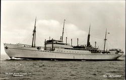 M. S. Jutlandia East Asiatic Postcard