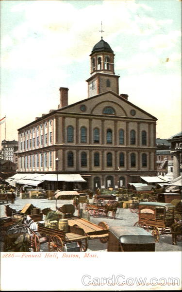 Fanueil Hall Boston Massachusetts