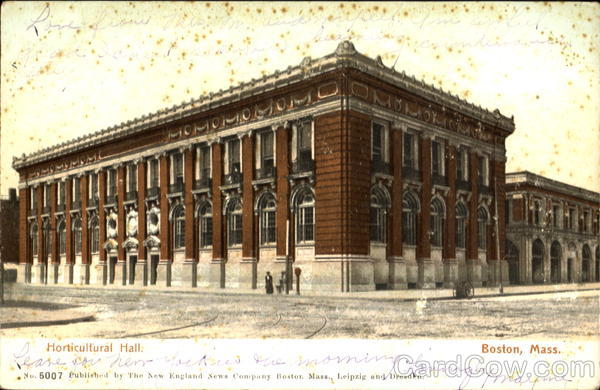 Horticultural Hall Boston Massachusetts