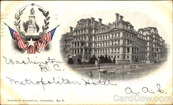 State War And Navy Building Washington District of Columbia