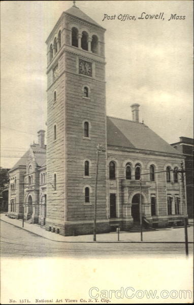 Post Office Lowell Massachusetts