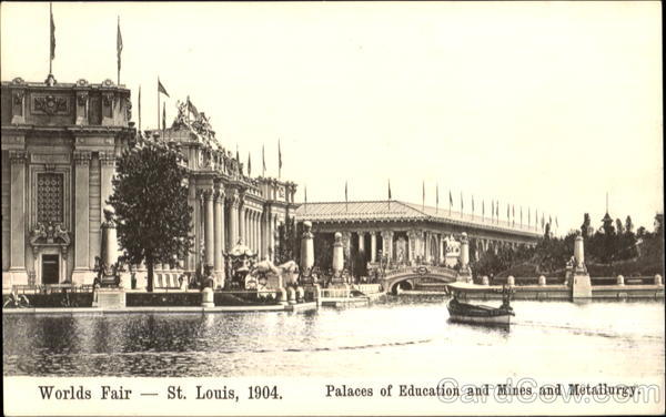 Palaces Of Education And Mines And Metallurgy St. Louis Missouri