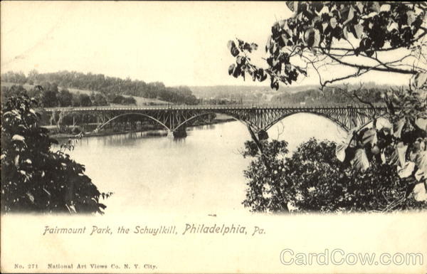 The Schuylkill, Fairmount Park Philadelphia Pennsylvania