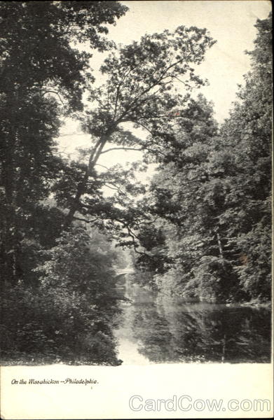On The Wissahickon Philadelphia Pennsylvania