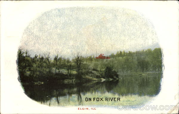 On Fox River Elgin Illinois