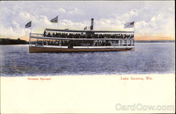 Steamer Harvard Lake Geneva Wisconsin