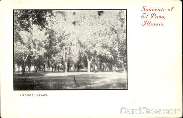 Souvenir Of El Paso Illinois