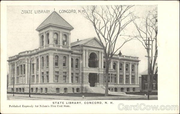 State Library Concord New Hampshire