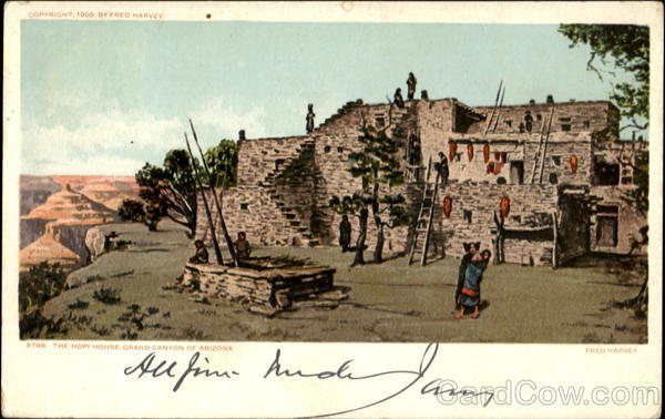 The Hopi House, Grand Canyon Arizona Native Americana