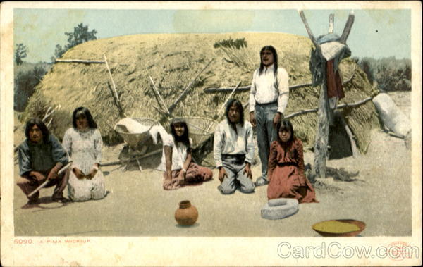 A Pima Wickiup Native Americana