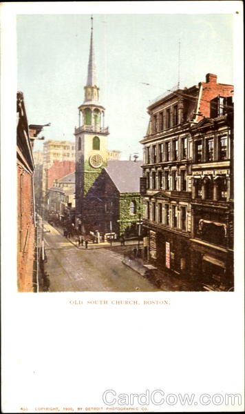 Old South Church Boston Massachusetts