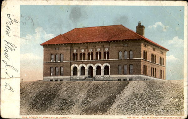 School Of Mines Butte Montana