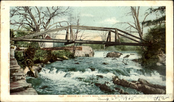 Bridge At Hunt's Mill Providence Rhode Island