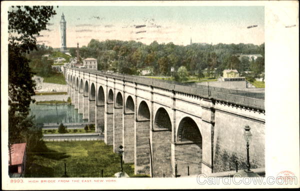 High Bridge From The East New York