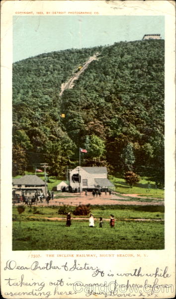 The Incline Railway, Mount Beacon Fishkill New York
