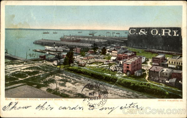 Shipping Docks Newport News Virginia