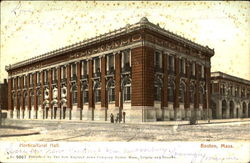 Horticultural Hall Postcard