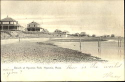 Beach At Hyannis Park Massachusetts Postcard Postcard