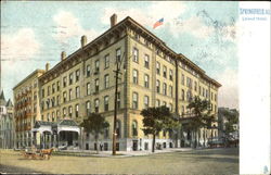 The Leland Hotel Springfield, IL Postcard Postcard
