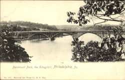 The Schuylkill, Fairmount Park Postcard