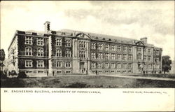 Engineering Building, University Of Pennsylvania, Houston Club Postcard